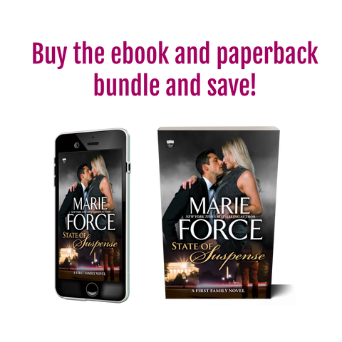 PREORDER EBOOK/PAPERBACK: State of Suspense, First Family Series, Book 7