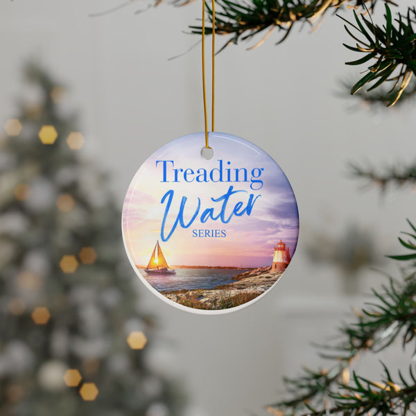 Treading Water Series Ceramic Ornaments, Double-Sided