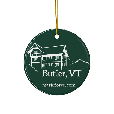 Butler, VT Series Ceramic Ornaments, Double-Sided