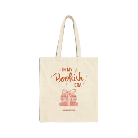 Bookish Era Cotton Canvas Tote Bag