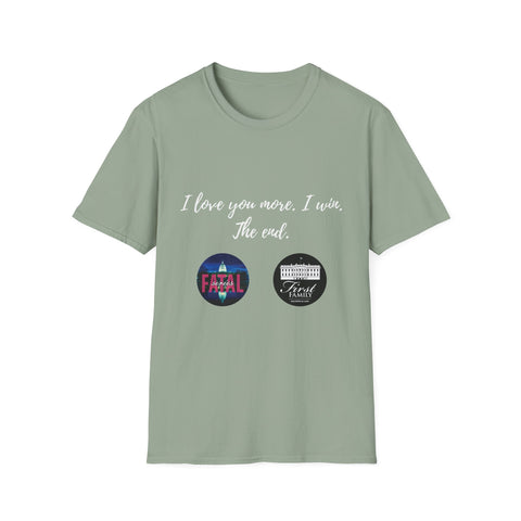 I Love You More Unisex Softstyle T-Shirt