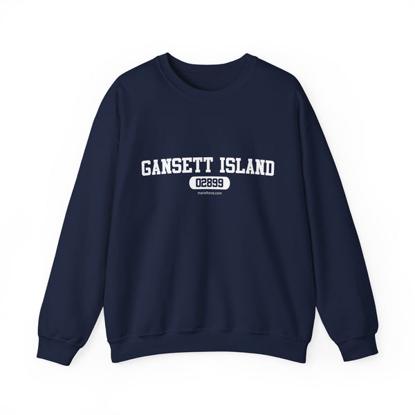 Gansett Island Sweatshirt (black, navy, maroon, red, pink and dark heathered grey)