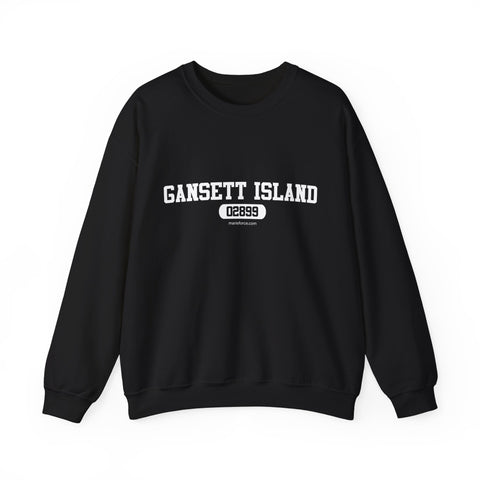 Gansett Island Sweatshirt (black, navy, maroon, red, pink and dark heathered grey)