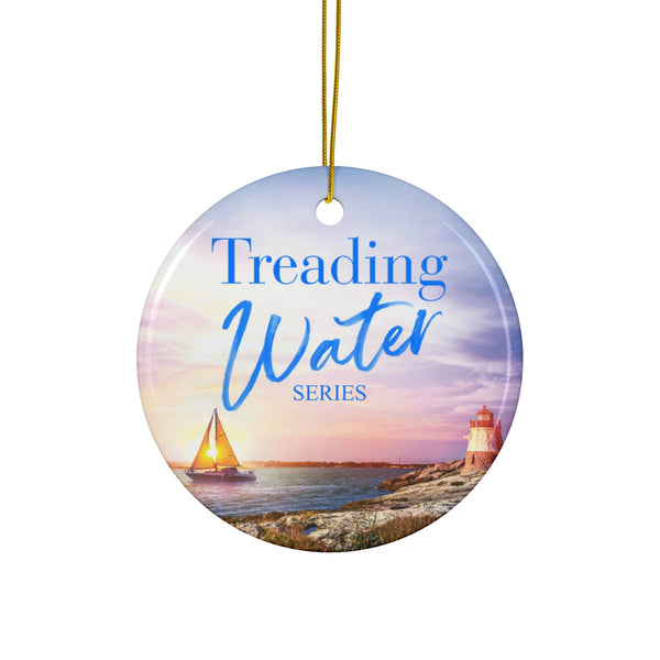 Treading Water Series Ceramic Ornaments, Double-Sided