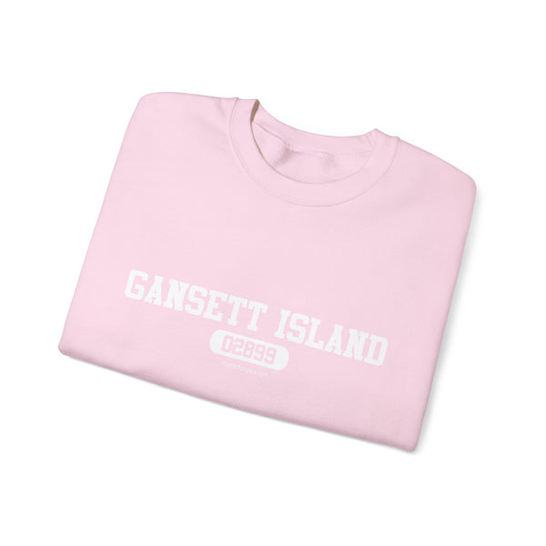Gansett Island Sweatshirt (black, navy, maroon, red, pink and dark heathered grey)