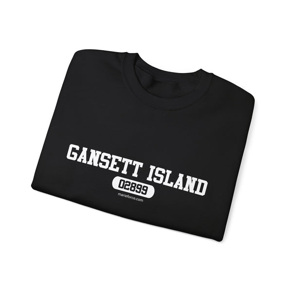 Gansett Island Sweatshirt (black, navy, maroon, red, pink and dark heathered grey)