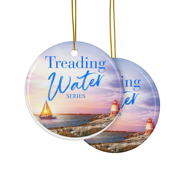 Treading Water Series Ceramic Ornaments, Double-Sided