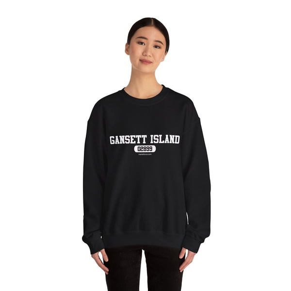 Gansett Island Sweatshirt (black, navy, maroon, red, pink and dark heathered grey)