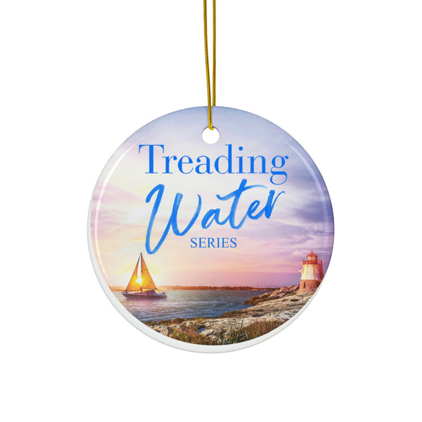 Treading Water Series Ceramic Ornaments, Double-Sided