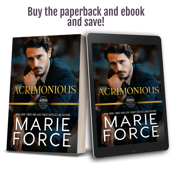 PREORDER EBOOK/PAPERBACK: Acrimonious, Remington Family Law Series, Book 1