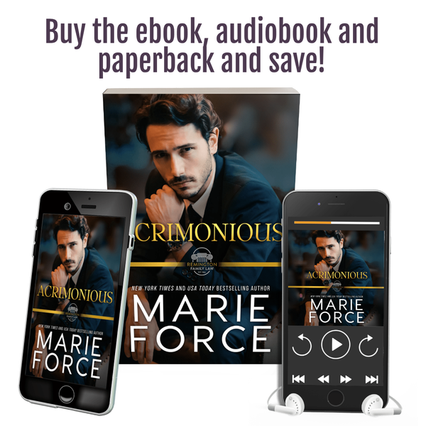 PREORDER EBOOK/AUDIO/PAPERBACK: Acrimonious, Remington Family Law Series, Book 1