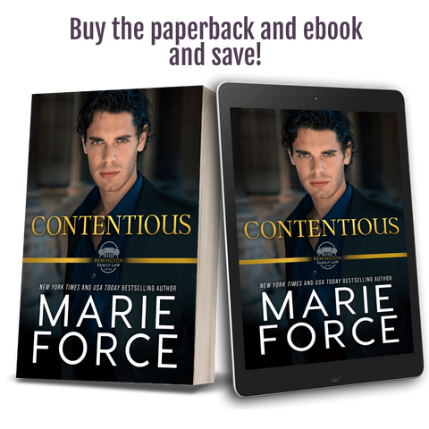 PREORDER EBOOK/PAPERBACK: Contentious, Remington Family Law Series, Book 2