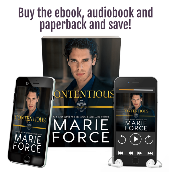 PREORDER EBOOK/AUDIO/PAPERBACK: Contentious, Remington Family Law Series, Book 2
