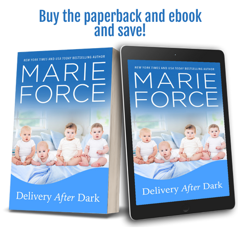 PREORDER EBOOK/PAPERBACK: Delivery After Dark, Gansett Island Series, Book 28