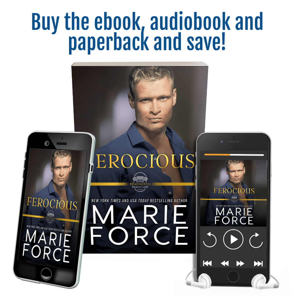 PREORDER EBOOK/AUDIO/SIGNED PAPERBACK: Ferocious, Remington Family Law Series, Book 3