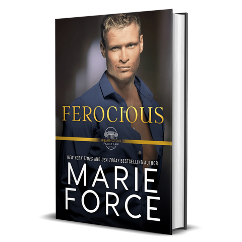 PREORDER HARDCOVER: Ferocious, Remington Family Law Series, Book 3
