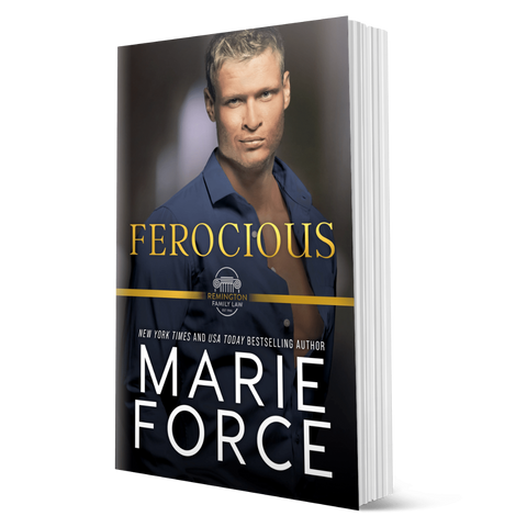 PREORDER PAPERBACK US Readers: Ferocious, Remington Family Law Series, Book 3