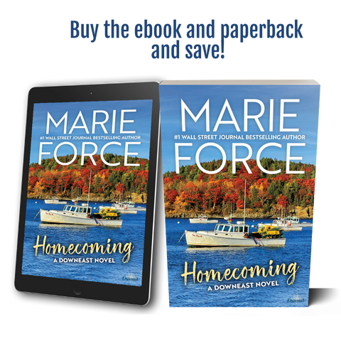 PREORDER EBOOK/PAPERBACK: Homecoming, A Downeast Novel