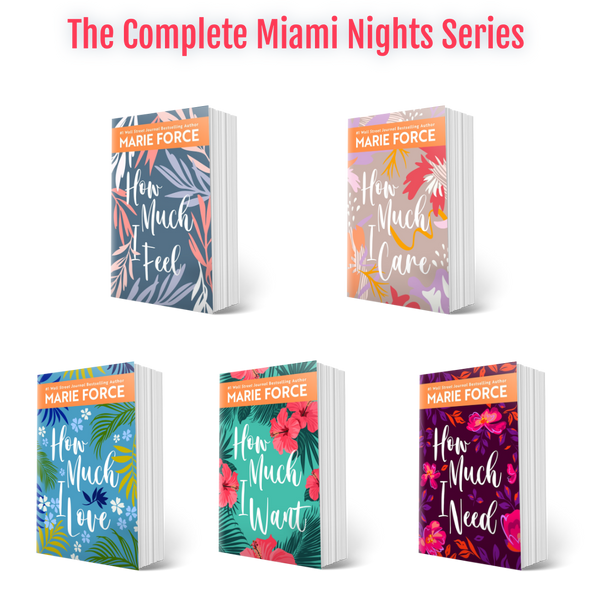 Miami Nights: The Complete Paperback Series, Books 1-5