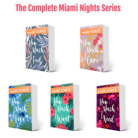 Miami Nights: The Complete Paperback Series, Books 1-5