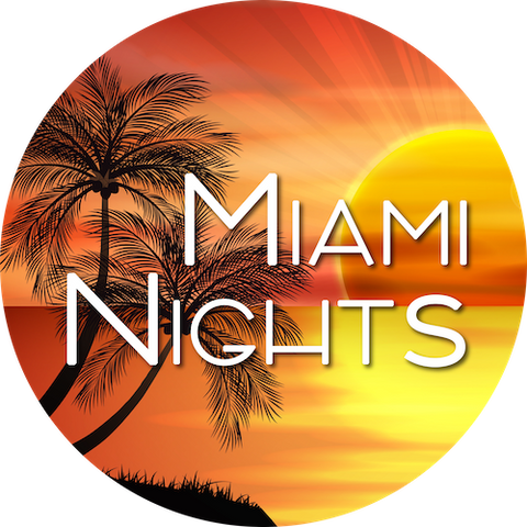 Miami Nights Series Sticker
