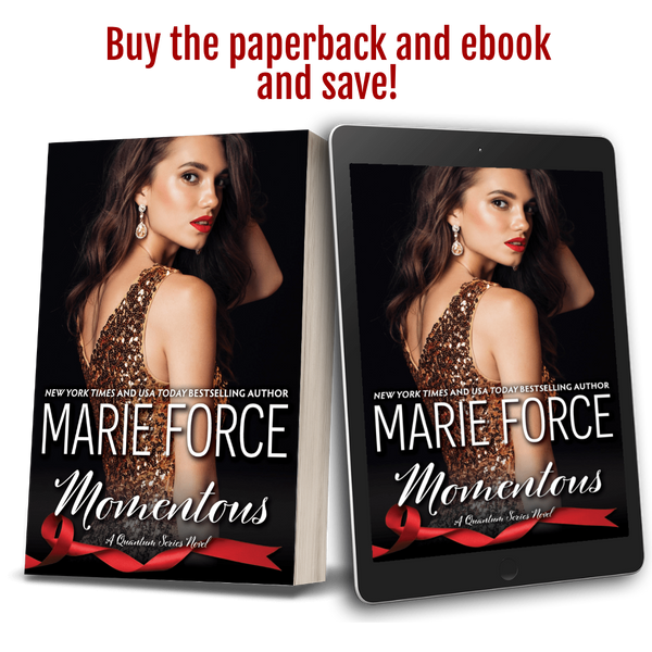 PREORDER EBOOK/PAPERBACK: Momentous, Quantum Series, Book 10