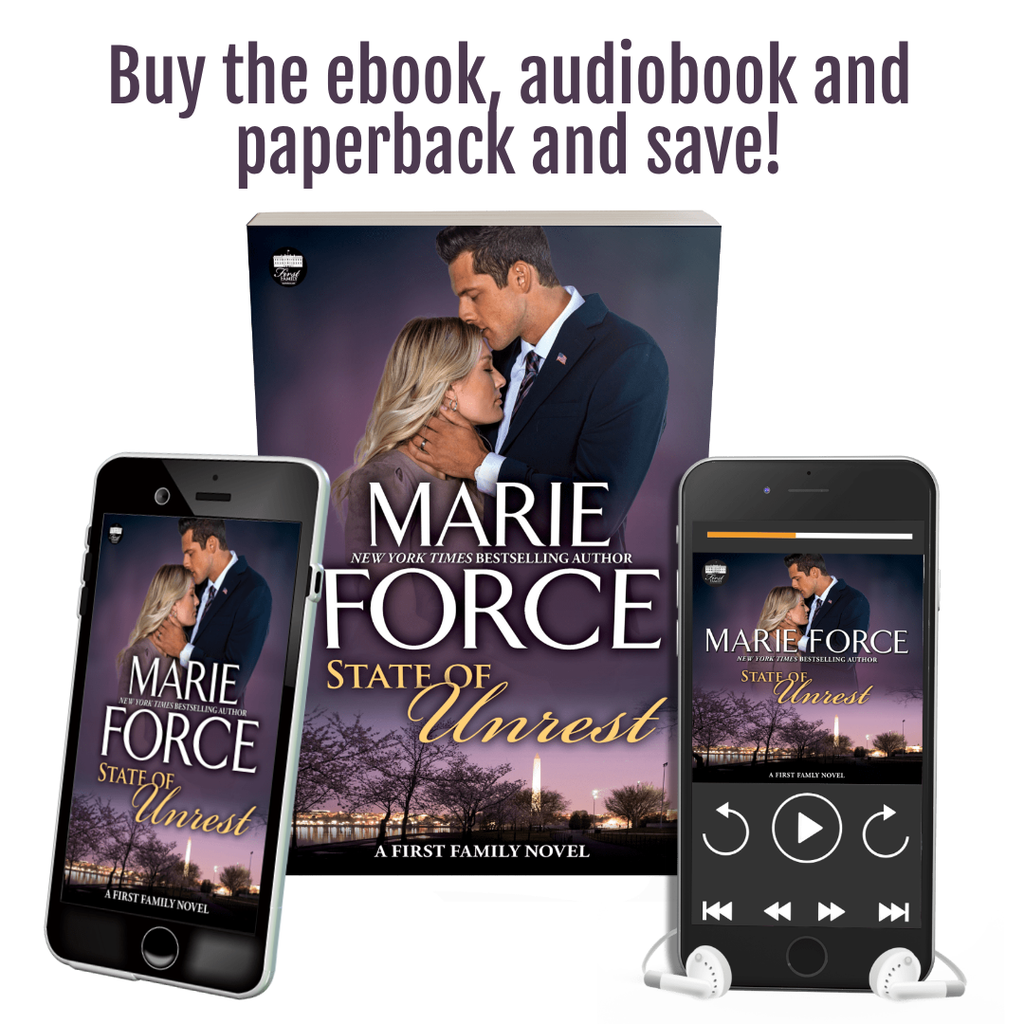 PREORDER EBOOK/AUDIO/SIGNED PAPERBACK: State of Unrest, First Family Series, Book 11