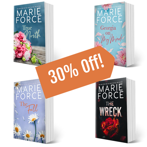 The Wreck, The Fall, True North and Georgia on My Mind Paperback Bundle