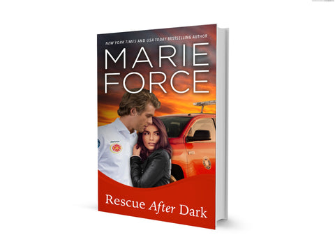 Hardcover Rescue After Dark, Gansett Island Series, Book 22